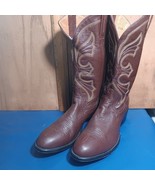 cowboy boots Mens brown goat kangaroo soft sz:11.5 B  item:s2515 - $232.82