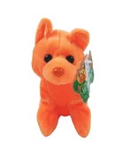 Bean Sprouts Orange Cat Named Cleo Bean Bag Plush 7&quot; NWT 32587 Ages 3+ - £5.57 GBP