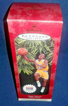 Magic Johnson lakers Hallmark Keepsake Christmas Ornament 1997 Hoop Stars Series - £6.28 GBP