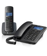Black (C4201) Motorola Voice C42 Corded Phone System 1 Digital Cordless ... - £71.57 GBP