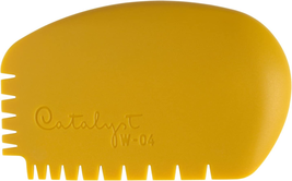 Princeton Artist Brush Catalyst Silicone Wedge Tool, Yellow W-04 - £10.52 GBP