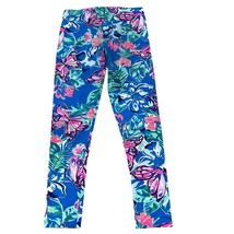 Lilly Pulitzer Chillylilly Lilshield Pundy Blue Isle Be Back Girls Leggings Larg - £18.87 GBP