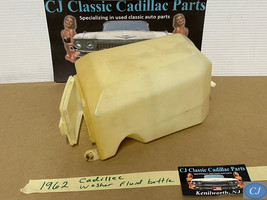 OEM 62 Cadillac WINDSHIELD WASHER FLUID BOTTLE RESERVOIR TANK &amp; CAP LID ... - $296.99