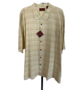 Falcon Bay Cotton Works 6X Cotton Short Sleeve Button Front Casual  Shirt - £21.56 GBP