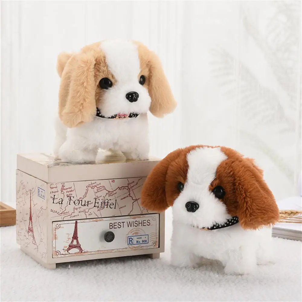 Electric Pet Simulation Plush Toys Without Battery Cute Electric Puppy - £11.15 GBP+