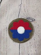 9th Infantry Division Us Army Shoulder Patch Vietnam War Vintage Merrowed Edge - $6.00