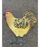 Chicken Rooster Metal Wall Hanging Farm House Porch Decor - $15.00