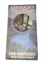 “Oh Kentucky You’ll Come To Love It” Official Highway Map &amp; Vacation Gui... - $151.35 MXN