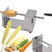 Twisted Potato Slicer, Cortador De Papas En Espiral Tornado Curly Fry Cutter Wit - £36.37 GBP