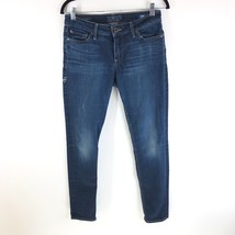 Lucky Brand Womens Jeans Lolita Skinny Ankle Orta Premium Dark Wash 4/27 - £7.75 GBP