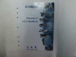 Yamaha Garantie Et Y. E.S.Manuel LIT-11760-00-04 Usine OEM - $20.22 CAD