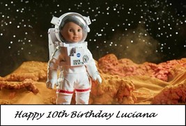 American Girl Doll Luciana Edible Cake Topper Decoration - £10.21 GBP