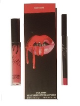 Kylie Jenner Velvet Liquid Lipstick &amp; Lip Liner Kit - Shade Party Girl - £23.08 GBP