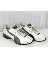 Puma Mens Super Elevate 185399 01 White Leather Shoes Sneakers Sz 11 - L... - £20.98 GBP