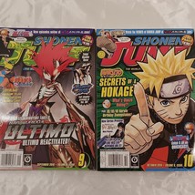 Collection of 2 Shonen Jump Manga Magazines 2010 #9 &amp; #10 (No Cards Included) - £18.82 GBP