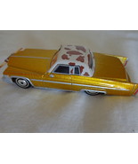 Metallic Gold Cadillac Coupe De Ville Disney Pixar car, #2649 EAB (#2708... - £12.67 GBP