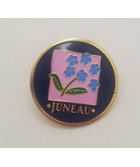 Juneau Alaska Collectible Souvenir Travel Tourist Lapel Pin Pinchback Fl... - $16.63