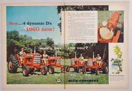 1960 Print Ad Allis-Chalmers Dynamic D Model Tractors 4 Models Milwaukee,WI - £14.08 GBP