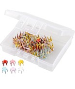 60pcs 6 Colors 6mm Mini Pentagram Shape Claw Buckle for bjd Small Pup - $13.50 CAD