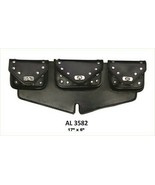 Studded Windshield Bag PVC with 3 Pockets 17&quot; x 6&quot; - £45.88 GBP