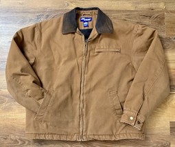 Sig Sauer Brown Cotton Long Sleeve Tactile Lined Heavy Shooting Jacket S... - $69.30