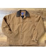 Sig Sauer Brown Cotton Long Sleeve Tactile Lined Heavy Shooting Jacket S... - $94.73 CAD