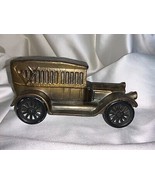 Vintage Pot Metal Still Bank Car Vehicle - £34.76 GBP