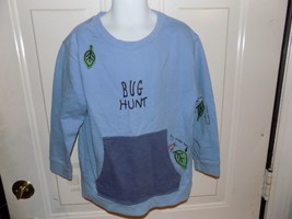 Talbots Kids Light Blue Bug Hunt Long Sleeve Shirt Size 5 Boy&#39;s EUC - £11.27 GBP