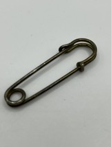 Vintage Large Oversized Safety Pin Gold Tone Skirt Kilt Scarf Pin Accessory - £12.27 GBP