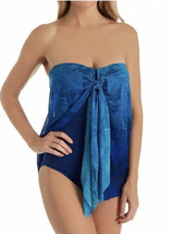 Lauren Ralph Lauren Ombre Palm Flyaway One Piece Swimsuit Size 8Great Gift idea - £43.20 GBP