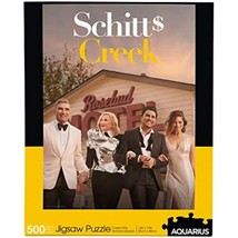 AQUARIUS Schitt&#39;s Creek Cast Puzzle (500 Piece Jigsaw Puzzle) - Glare Free - - £19.93 GBP