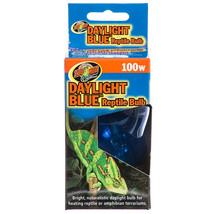 Zoo Med Daylight Blue Reptile Bulb 100 watt Zoo Med Daylight Blue Reptile Bulb - £13.60 GBP