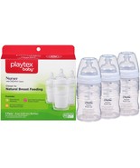 Playtex BPA Free Premium Nurser Bottles with Drop in Liners, 3 Count - $560.27 MXN