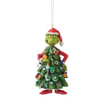 Enesco Dr. Seuss by Jim Shore Grinch Dressed as Christmas Tree Ornament ... - $36.99