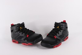 Nike Air Jordan Boys 6.5 Y Flight Club 91 Leather Basketball Shoes Sneak... - £50.59 GBP