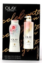 Olay Body Care Holiday Collection Fresh Outlast &amp; Hyaluronic Acid Body Wash Set - £23.97 GBP