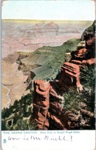 The Grand Canyon View East of Bright Angel Hotel Arizona Postcard Posted 1910 - £11.57 GBP