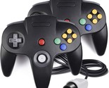 Innext Classic Wired N64 64-Bit Gamepad Joystick For Ultra 64, 2 Pack (B... - $43.93