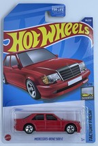 Hot Wheels 2022 - Mercedes-Benz 500E - RED - Factory Fresh 2/10 - $7.54