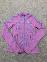 Invivva Zip Purple  Figure Skating  Long Sleeve Finger-Cut Jacket - $13.85