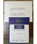 1972 Richard Nixon Signed Bookplate For The President&#39;s Memoirs Unused - £157.37 GBP