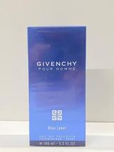 Givenchy Blue Label Eau de Toilette Spray 100 ml/3.3 fl oz for Men - SEALED - $55.99