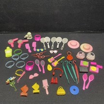 Generic Barbie Accessory Large Lot Of Hats Purses Guitars More Vintage 1... - $17.99