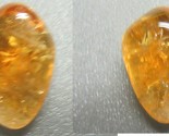 Amber Honey Color Polished Natural Amber Stone - $6.00