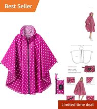 Versatile Waterproof Hooded Coat for All Adults - Perfect for Outdoor Ac... - $32.62