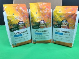 Case of 3 Signature SELECT Coffee Whole Bean Arabica Medium Roast Colombia -32Oz - £20.05 GBP