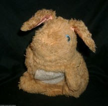 VINTAGE 1981 FISHER PRICE 163 HOPPIE BUNNY HAND PUPPET STUFFED ANIMAL PL... - $19.00