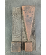 Letterpress Printing Blocks EXCLAMATION &amp; PERIOD 2 1/2&quot; Vintage Metal &amp; ... - $21.94 CAD