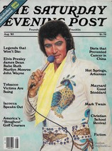 Saturday Evening Post Elvis Presley Aug 1985 James Dean Babe Ruth Monroe... - £15.31 GBP