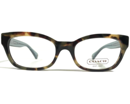 Coach Eyeglasses Frames HC 6042 Hadley 5093 Dark Vintage Tortoise Blue 48-17-135 - $51.05